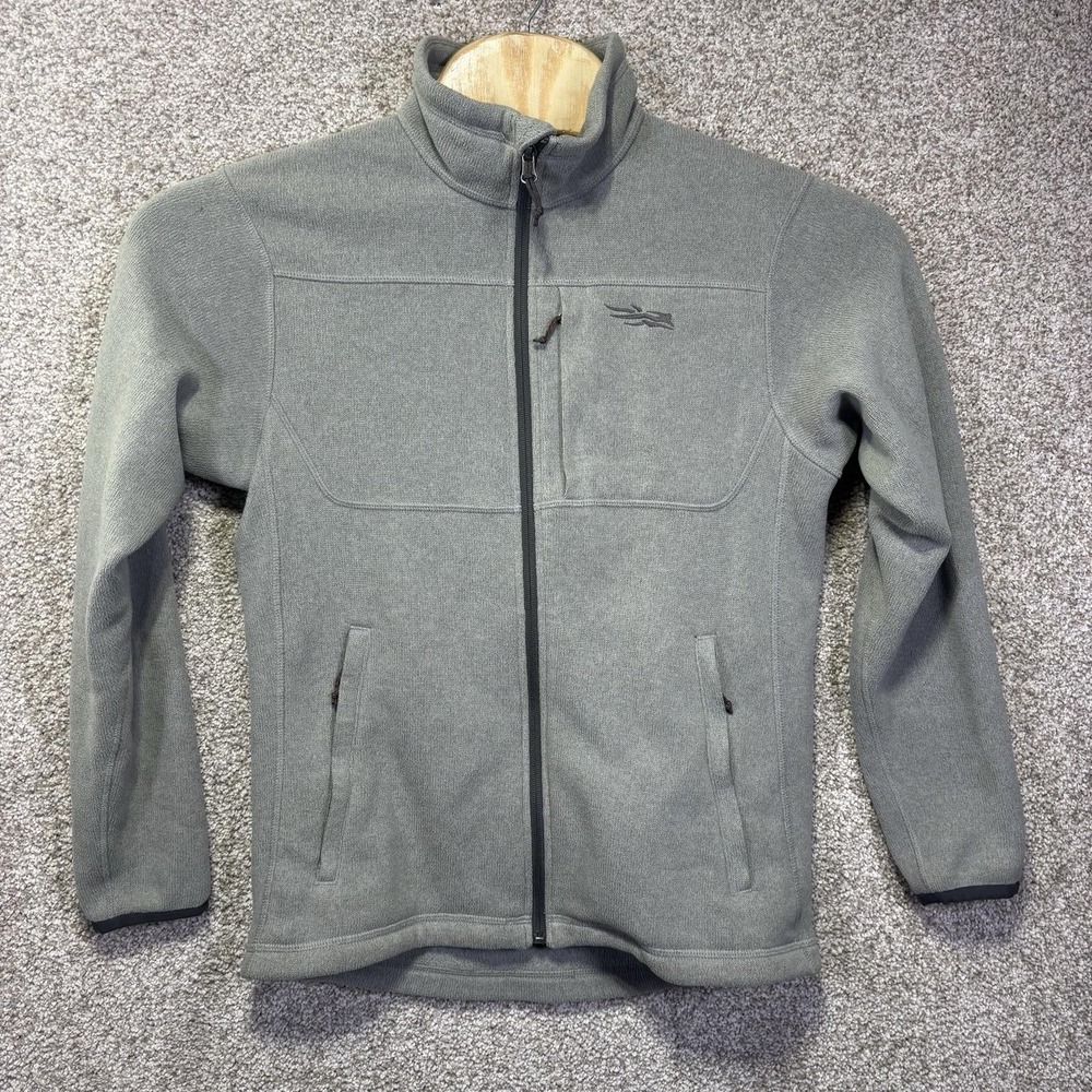 Sitka Gear Fortitude Full-Zip Fleece Jacket Mens Medium Gray 80013 Hunting